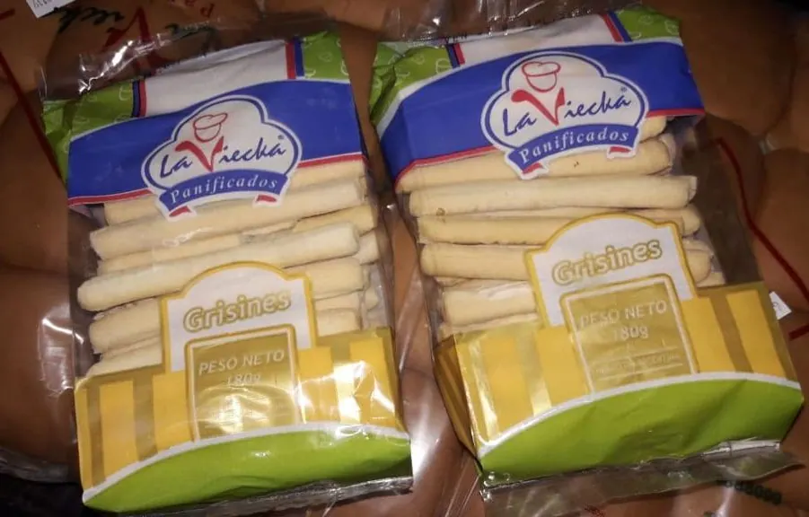 Bolsas impresas a todo color para grisines